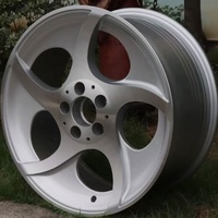 Jantes en alliage d'aluminium personnalisées de 18 pouces à 5 trous PCD 5x112 à rayons multiples pour Mercedes