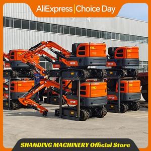 Hot sale mini excavator EPA Mini Excavator 1.7Ton Kubota Engine Crawler Digger Mini Bagger Farm 1Ton mini excavator for Sale - Product Image 5