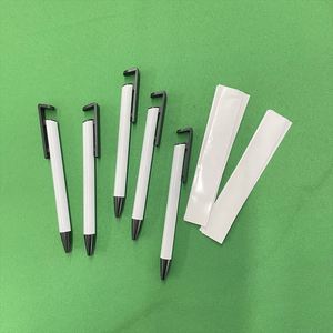 Smooth Writing Aluminum Tube Body Ballpoint Diy Craft Custom LogoInk <b>Pen</b> Sublimation Custom Stationery With Shrink Wrap - Product Image 1