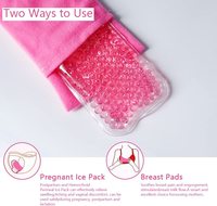 Compresse froide réutilisable pour le périnée, coussin de refroidissement post-partum, compresse chaude et froide pour les femmes après la grossesse et l'accouchement, soulagement de la douleur