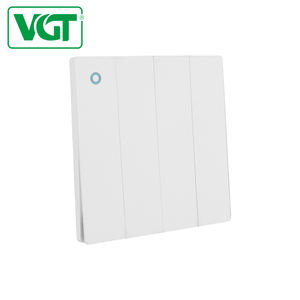 <span class=keywords><strong>Zenpen</strong></span> VGT Nuevo diseño Indonesia Kenia Thin PC 86 1/2 Way 1/2/3/4 Gang UK estándar botón grande enchufes de interruptor de pared eléctrico - Product Image 5