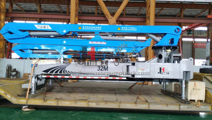 Composants principaux du moteur et du moteur de la marque JIUHE, pompe à béton à flèche de 32 m sans châssis - Product Image 2