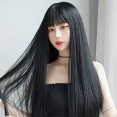 Hecho a mano 10-12 pulgadas Full Bang Top Cover Front Wool Hairpiece Mujeres Wicker Wave Pies con HD Lace Human Hair - Product Image 1