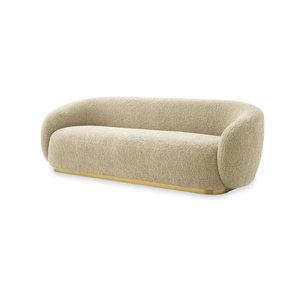 Ensemble de canapés en tissu de laine fait main pour un salon moderne, canapé <span class=keywords><strong>Brice</strong></span> avec revêtement en fourrure de mouton bouclée pour le salon - Product Image 5