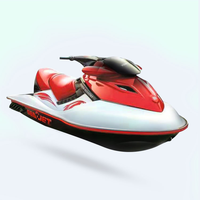 Jet ski Hison 1400cc avec moteur 4 temps personnalisé Vente en gros de la Chine Capacité 1500cc approuvée CE