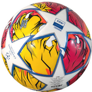 Balón de fútbol personalizado <span class=keywords><strong>con</strong></span> globo profesional, tamaño 4/5, balón de fútbol, equipo de entrenamiento, Unión térmica para partidos y entrenamiento - Product Image 4
