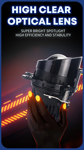 GOODZOOM Faro Fendinebbia Tricolore da 3 Pollici con App Remota per Smartphone, Luce Fendinebbia a 3 Colori, Luci LED per Auto - Product Image 5