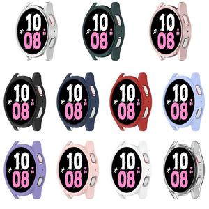 Funda protectora transpirable anticaída a prueba de golpes para Samsung para <span class=keywords><strong>Galaxy</strong></span> <span class=keywords><strong>Watch5</strong></span> 40mm <span class=keywords><strong>44</strong></span> cubierta de parachoques de PC dura hueca - Product Image 2