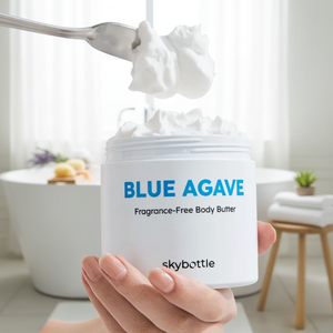 SKYBOTTLE 290mL Agave azul Mantequilla corporal sin fragancia Crema de buena calidad para el cuidado de la piel - Product Image 3