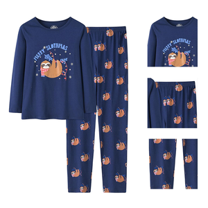 Boutieuqe Conjunto de pijamas de Halloween 2025 Venta caliente Ropa para niños Lindo gato Unicornio Manga larga Niños y niñas Ropa de dormir Traje - Product Image 2