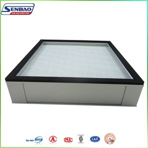 OEM nhà máy 300x300 Mini Xếp Li H14 Bộ lọc Hepa H13 sợi thủy tinh giấy bảng giá cả cạnh tranh Bộ lọc không khí cho HVAC/AHU/phòng sạch - Product Image 4