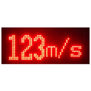 Tablero de pantalla LED de guía de estacionamiento de color rojo único - Product Image 3