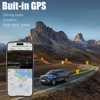 Kamera Dasbor WiFi Tiga Lensa Lintas Negara Baru 4K Ultra HD Infrared Night Vision GPS Sudut 170 Derajat Deteksi Gerakan Loop