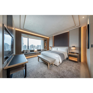 Appartement Hôtel Meubles Lits doubles Chambre à coucher <span class=keywords><strong>Suite</strong></span> Lit <span class=keywords><strong>King</strong></span> Size Hôtel Ensemble de chambres à coucher Fournisseur de meubles professionnel - Product Image 2
