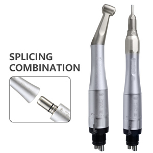 Kit Manipoli Dentali M&Y in Acciaio Inox a Bassa Velocità 203N (Contrangolo e Diritto) con Motore ad Aria 2/4 Fori e Acqua Esterna - Product Image 1