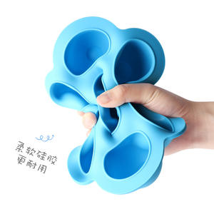 Contenedor de silicona para comida de bebé con 7 orificios en forma de manzana, fácil de desmoldar, para almacenamiento de alimentos de 0 a 12 meses - Product Image 2