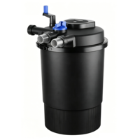 Filtre automatique en plastique SUNSUN série CPF avec stérilisateur UV-C intégré, pompe à eau ultra silencieuse 5L pour bassin à carpes koï extérieur