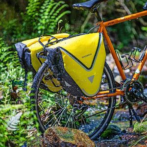 Bolsa impermeable para bicicleta de montaña MTB de 20L, bolsa triangular para portaequipajes, accesorios para ciclismo al aire libre, fábrica BSCI - Product Image 6