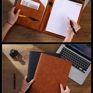 PU Leather Portfolio Organizer & Document Holder Business Folder for Men & Women - Product Image 2