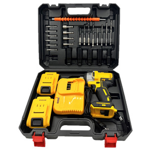 Llave de Impacto Inalámbrica DW880 con Batería de Litio Recargable de 21V y Motor sin Escobillas, Herramienta Eléctrica con Destornillador de RPM - Product Image 4