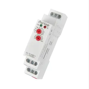 OURTOP DIN Rail Excellence On-Delay Time Relay com LED Status Indicator