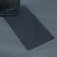 Diverses plaques de polycarbonate transparentes pour toiture, plaques de polycarbonate solides, plaques de PC résistantes