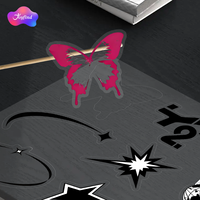 Hojas de Etiquetas Transparentes Personalizadas, Etiquetas de PET con Logotipo, Resistentes al Agua y Duraderas, Hojas de Etiquetas Transparentes Personalizadas