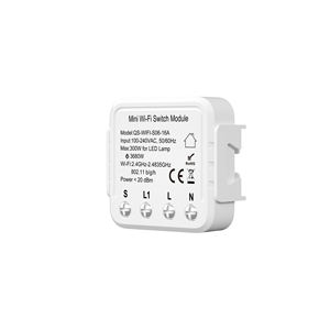 Módulo de Interruptor Inteligente Mini DIY de 16A para <span class=keywords><strong>Wifi</strong></span> con Monitor de Energía, Compatible con Control <span class=keywords><strong>por</strong></span> Voz Bidireccional, Alexa, Material de PC - Product Image 2