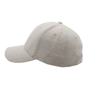 Gorras de Béisbol Deportivas Vintage de Alta Calidad, Ecológicas y de Lujo para Mujer, de 6 Paneles, de Lino y Algodón, con Bordado Personalizado, Estructuradas y con Visera Curva - Product Image 2