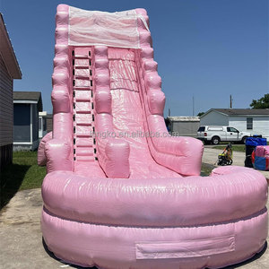Tobogán Acuático Inflable <span class=keywords><strong>Rosa</strong></span>, Toboganes de Agua Inflables, Wasserrutschen Inflable, Tobogán Inflable para la Piscina - Product Image 2