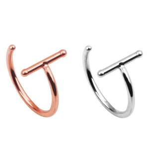 Piercing para la nariz Tindik de acero inoxidable de 10mm, joyería corporal de moda para niños y adultos para bodas y regalos - Product Image 4