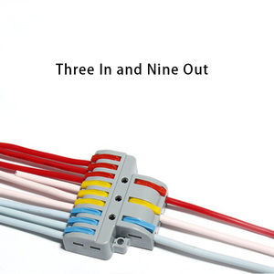 Elektrik <span class=keywords><strong>Terminal</strong></span> bloğu tel konektörü hızlı ekleme evrensel kompakt kolu somun 32A itin 250V aydınlatma kablo ayırıcı - Product Image 4