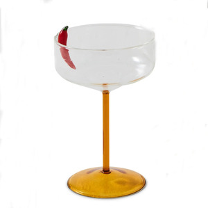 Venta al por mayor personalizado 3D Lemon Bar beber Martini Cocktail Coupe vasos para champán - Product Image 2