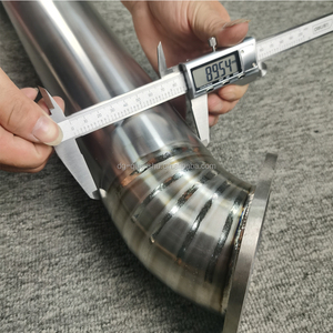Collecteur d'échappement avec silencieux pour Nissan GTR R35 en acier inoxydable et titane soudé TIG, épaisseur 1,5 mm - Product Image 5