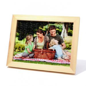 Custom Logo Printed Jigsaw Puzzle Cardboard Customized Photo Frame Custom Wooden Puzzle