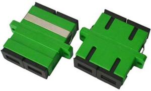 Nhà Máy FTTH <span class=keywords><strong>SC</strong></span> Duplex Singlemode quang Coupler <span class=keywords><strong>Multimode</strong></span> màu xanh màu be Quân Đoàn de đi qua sợi quang <span class=keywords><strong>Adapter</strong></span> với tai - Product Image 4