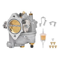 Kit de carburateur de moto 11-0420 Shorty pour Harley Electra Glide Road King Fatboy Sportster Buell Firebolt Cyclone 1978-2005