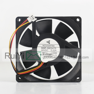 Mitsubishi kipas pendingin MMF-09D24S-<span class=keywords><strong>MMB</strong></span> tiga kawat, bantalan bola khusus pengemudi 5V 12V 48V DC 24V 0,22a AC EC 9025 Driver 9CM - Product Image 2