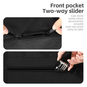 Sac de transport pour vélo WEST BIKING en polyester 600D PU imperméable, grande capacité, pour vélo pliable de 20 pouces - Product Image 2