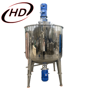 Réservoir <span class=keywords><strong>de</strong></span> mélange et homogénéisateur en acier inoxydable Hongda 50 500L 5000 litres avec grattoir mural pour viande séchée, boissons, crème cosmétique - Product Image 3