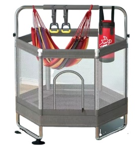 <span class=keywords><strong>Trampoline</strong></span> d'intérieur silencieux <span class=keywords><strong>pour</strong></span> enfants, petit filet <span class=keywords><strong>de</strong></span> protection hexagonal rebondissant <span class=keywords><strong>Trampoline</strong></span> jouet <span class=keywords><strong>pour</strong></span> enfants - Product Image 2