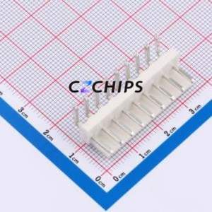 VH-9AWT Wire-to-Board Pin Header Bent Lead Through Hole,P=3.96mm Connector 1x9P 3.96mm Right Angle Insert 9P - Product Image 1