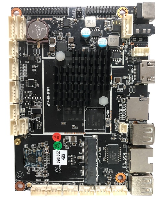 G2828 Android industrial development motherboard 21.5 inch digital signage PCBA 4GB RAM board