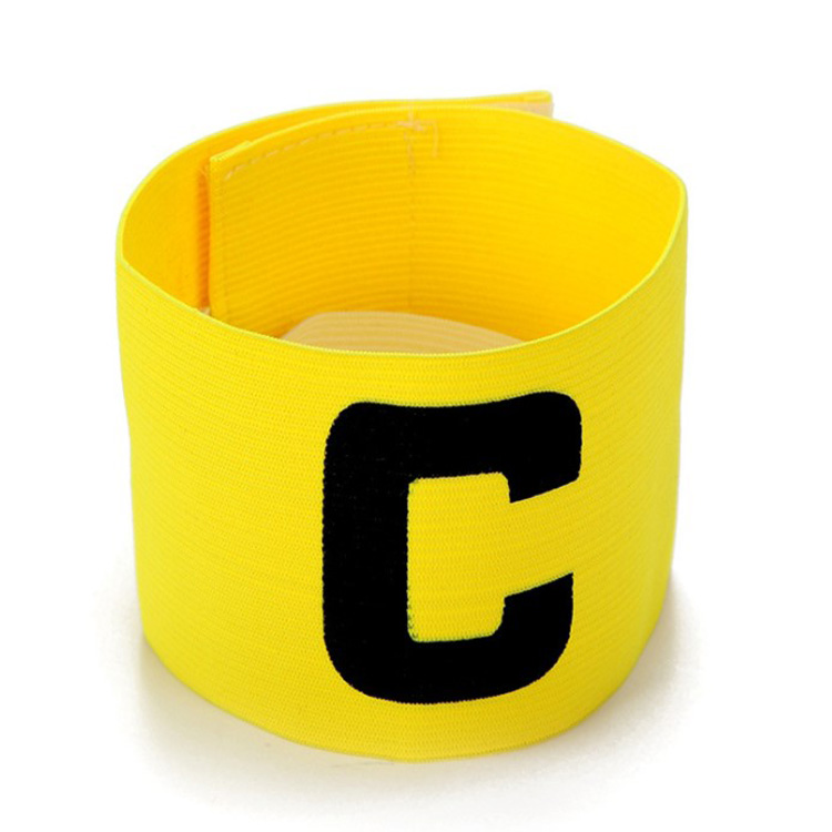 Precision - Fascia Da Braccio Big C Captains – Unisex – Colore: Nero/Bianco