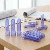 Petite préforme de bouteille en PET, couleur personnalisée, petite préforme en plastique pour bouteilles de jus et de boissons