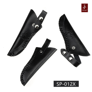Funda de Cuero para Tijeras de Peluquería de Alta Calidad, Color Negro, Modelo SP-012X, Marca CHENG YONGHE - Product Image 1