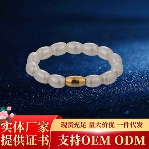 Vintage Original Design Women's Gemstone <b>Rings</b> with <b>Crystal</b> and Rhinestone Silver Shape for Anniversary - Product Image 5