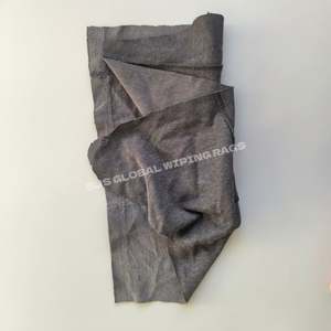 Trapos de algodón 100% industrial de gran absorción de aceite y agua, 10 kg de trapos de color oscuro, trapos de forro polar recuperados, limpiadores de sudaderas - Product Image 1