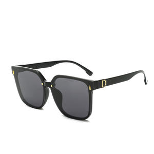 Gafas de Sol Cuadradas Qianai UV400 con Lentes de PC, Montura sin Marco, Elegantes, Color Albaricoque, Retro, Clásicas, Blanco, Verde Bosque - Product Image 5