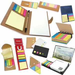 Papelería Creativa para Oficina y Escuela, Bloc de Notas Ecológico, Notas Adhesivas Personalizadas, Bolígrafo Reciclado, Cubierta de Corcho, Papel Kraft - Product Image 3